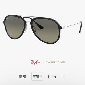 Like New Polarized RayBan Aviators- DISCONTINUED